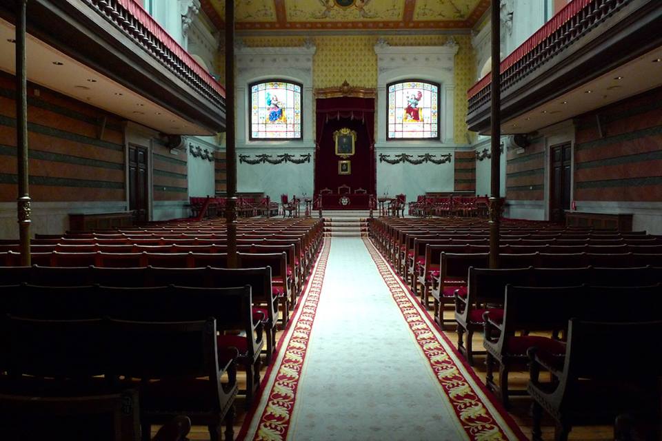 Salón de actos de la Real Academia de la Lengua Española
